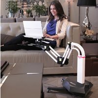 Kesrer 01, Full Motion, langer Arm, multifunktionaler beweglicher Laptop-Schreibtisch, Sofa, Nachttisch, PS-Ständer, Lazy Lift, mobiler Computertisch