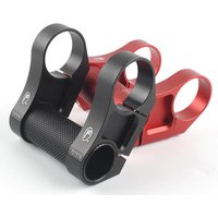 Adjustable double Stem folding Bike Stem BMX Stem Riser Short Power T-Tube 25.4 Transfer 31.8 Bicycle Handlebar Stem extender