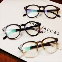 New Vintage Eye Glasses Men Women Myopia Eyeglasses Fashion Optical Black Frame Eyewear Diopter 0 -0.5 -0.75 -1.0 To
