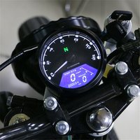 Motorcycle Meter LED Digital Indicator Light Tachometer Odometer Speedometer Oil Meter Multifunction With Night Vision Dial