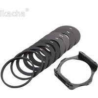 2 In 1 49 52 55 58 62 67 72 77 82 mm Ring Adapter Mount+ Filter Holder Set for Cokin P Series For Canon Nikon Camera Lens