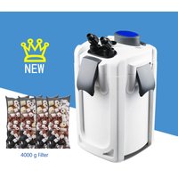 HW-7 Series HW-702A/B HW-703A/B HW-704A/B Aquarium Outside Filter Water External Filter Barrel 4-Layer with UV Germicidal Light