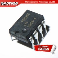 10pcs LM386 LM386N LM386M LM386L LM358P LM393P VIPER12A VIPER22A VIPER16L VIPER17L Amplifiers LOW VLTG AUDIO PWR AMP DIP-8
