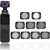 Camera Filter For DJI Pocket 2 CPL/MCUV/ND 4 8 16 32 64-PL Filters Kit For DJI Osmo Pocket 3-Axis Handheld Camera Lens Accessory