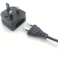 European Euro Eu 2 Pin To Uk 3 Pin Power Socket Travel Plug Adapter Converter Power Adapter Charger Power Socket Outlet
