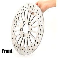 Motorcycle 11.8" Front Brake Disc Rotor for harley 2008-2013 Touring Street glide FLHX Road King FLHR disc rotor Glide Dyna