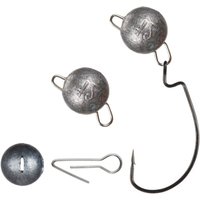 Simpleyi 5pcs/Lot Lead Weight with Swivle Cheburashka Sinker Jig Head Lead Weights 4g 6g 8g 10g 12g 14g 15g 18g Lure Fishing