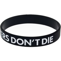 1 PC Gamers Do not Die They Respawn Silicone Bangle Gamer Party Gift Bracelet Black