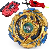 Spinning Top Toys Arena With Launcher and Box Metal Fusion God Spinning Top