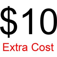 10 USD Supplementary Order Fees for Order of Customized Glasses, Prescription lenses, and Glasses Accessories