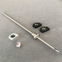 SFU1605 toute longueur Anti-jeu Vis à billes L250mm-1400mm & ampBK12 BF12 + 6.35x10mm Couremplaçant Set Pour l'expédition
