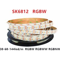 SK6812 RGBW (Ähnlich Ws2812b) 4 in 1 1m/4m/5m 30/60/144 Leds/Pixel/M Individuell adressierbarer Streifen WW NW IP30/65/67 DC5V