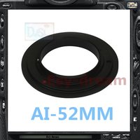AI-52 52 mm Lens Macro Reverse Ring Adaptor Adapter for NIKON-52 Nikon DSLR Camera F AI Lens PR208