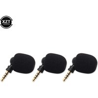 Portable Mini Microphone 3.5mm Aux Mono/ Stereo/ 4 Pole Flexural Bendable for Mobile Phone Computer Laptop PC Recording