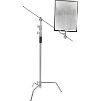 Selens Century C Stand Stainless Steel Light Stand Photography Rotatable Anti-slip Backdrop Stand Hold With Arm Grip Head