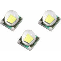 10pcs 6W LED chip SMD 5050 chip XML T6 Cool white 7000-8000K high power bead flashlight /car/bicycle/headlight Ceramic substrate