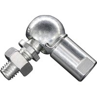 SUS304 Stainless Steel M5 M6 M8 M5x0.8 M6x1.0 M8x1.25 Angle Ball Joint Rod Ends