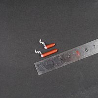 1/6 Scale 2pcs/set AS033 Burning Cigars Cigarettes Models For 12''Figures Scene Accessories DIY