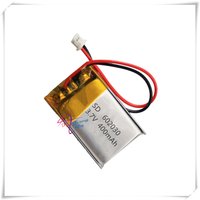 JST 1.25mm 2 pin 3.7V 400mAh 602030 polymer lithium battery point reading pen with 1.25 audio recording plug