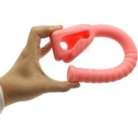 body massager Massage Hammer Meridian Silica Gel Beat Health Fists Healthy Back Body Shoulder Cervical Spine Rod Massager Care