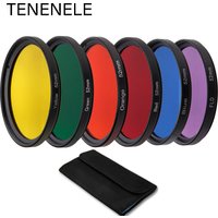 40.5mm 43mm 46mm 52mm 55mm 58mm 62mm 67mm 72mm 77mm 82mm Full Colour Filters Set For Canon Sony Nikon Camera Lens Accessories