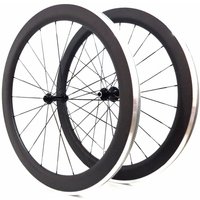 Carbon Wheelset Aluminium 700C Bike Part Clincher 60mm Light Weight Performance Alu Wheel V Brake Suface Hot Sell To Singapore