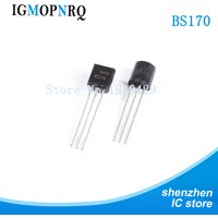 10PCS/lot BS170 TO-92 MOSFET N-Channel MOSFET New