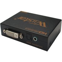 HDMI-compatible to DVI Video Converter Box Adapter Support TOSLINK Optical 3.5mm Jack Audio output with 2.0/5.1ch audio mode