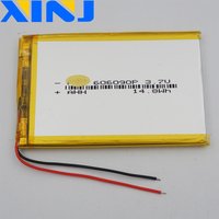 3.7V 4000mAh 14.8Wh Rechargeable Li-Polymer LiPo Replacement Li Battery 606090 For GPS PDA MID PSP Phone PDF Power Bank