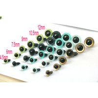 50pcs/lot Mixed Color Wholesale Doll Accessories Teddy Bear Toy Eyes - Safety Plastic Eyes For Toys