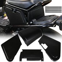 Panneaux de corps noirs de stockage sous le siège de moto pour les modèles Honda Ruckus Zoomer NPS50