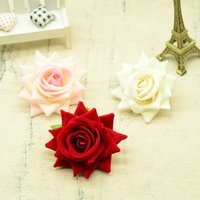 30/100PCS High Quality Artificial Flowers Festival Car Home Decoration Wedding Bridal Accessories DIY Art Wreath Gift Silk Roses image 4