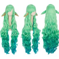 100cm Wig LOL Soraka Wig Star Guardian Cosplay Wig + Wig Cap