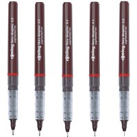 3pcs/lot Rotring Tikky Graphic Pigmented Ink 0.1/0.2/0.3/0.4/0.5/0.7/0.8mm Disposable Liner Pen For Graphic Design