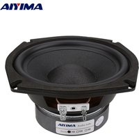 AIYIMA 5.25 Inch Subwoofer Sound Speaker Driver 4/8 Ohm 120W Home Theater Hifi Power Woofer Music Loudspeaker