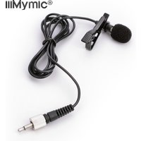 Professional Lavalier Lapel Tie Clip Cardioid Condenser Microphone For Sennheiser Wireless BodyPack Transmitter 3.5 mm Lockable
