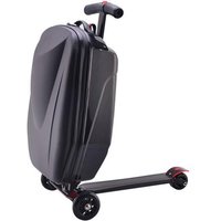 Carrylove 21" Inch Adults Scooter Luggage Carry On Rolling Suitcase Lazy Trolley Bag With Wheels