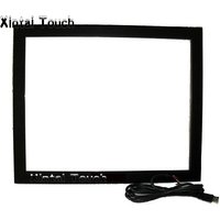 15 Inch IR Touch Frame USB Drive Free Custom High Quality 10 points Infrared Touch Screen Panel without glass