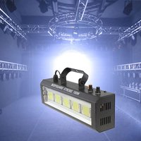 100W LED Strobe light Sound/Adjustable speed/Auto Control LED White Flash Light Disco Party Home Music Show Stage Projector