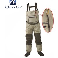 Fly Fishing Chest Waders Breathable Waterproof Stocking foot River Wader Pants for Men and Women