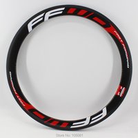 AliExpress NONE 700C 50mm Cyclocross Travel Gravel Road bike full carbon fibre bicycle tubular clincher tubeless rims wheels 28mm 34mm width New