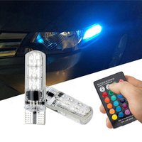For Mercedes Benz A B C E M GLA GL Class W166 W212 W246 W176 W205 X164 LED W5W T10 Led RGB Parking Signal Read Light Car Styling