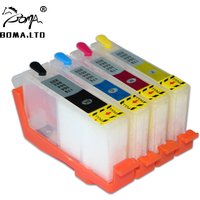 Europe 364 364xl For HP364 Auto Reset Chip Refillable Ink Cartridges For HP 3520 3522 3524 4620 4622 5510 5511 5512 5514 5515