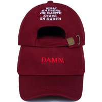 Unisex Spring summer DAMN Hats Embroidered Earth Dad Hat Hip Hop cap Kendrick lamar Rapper Snapback hats Baseball Cap wholesale