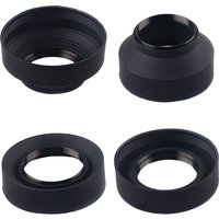 49 52 55 58 62 67 72 77 82mm 3-Stage 3 in1 Collapsible Rubber Foldable Lens Hood for canon nikon DSIR Lens camera