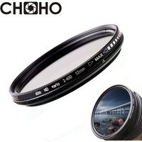 ND Filter Neutral Density ND2 to ND400 Fader Vario Filtiros ND2-400 37mm 40.5mm 43mm 46mm 49mm for Canon Nikon