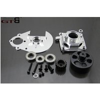 GTBRacing CNC Aluminum Clutch Carrier 17mm Cup 30mm Bearing Transmission Disc for 1/5 RC Car HPI km rv Baja 5b ss 5sc Part