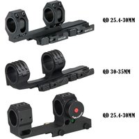 Montaż taktyczny do lunet PPT, podwójne pierścienie 25.4 30mm 35mm, montaż na szynę Picatinny, szybki demontaż QD, podwójny pierścień, montaż do lunet myśliwskich.