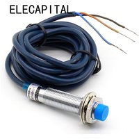 M12 4mm sensing DC 5V NPN NO LJ12A3-4-Z/BX-5V cylinder inductive proximity sensor switch work voltage 5VDC special for MCU