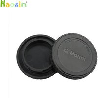 10 Pair / lot Pairs camera Body cap + Rear Lens Cap for Pentax Q mount Q-S1 Q7 Q10 camera lens